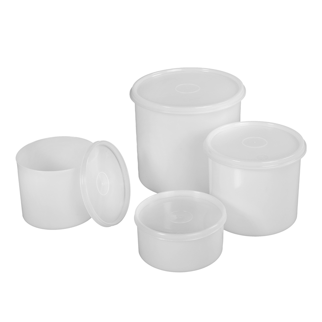 Dose mit Schnappdeckel PE-LD 0,4 lt